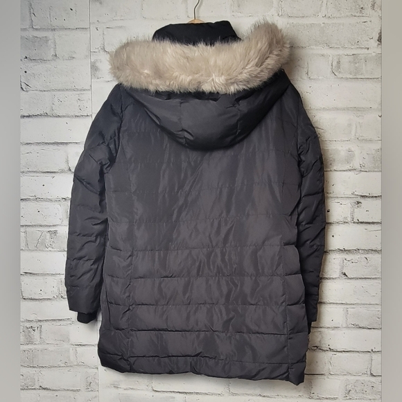 ZARA WATER-REPELLENT HOODED DOWN PUFFER JACKET - Picture 2 of 7